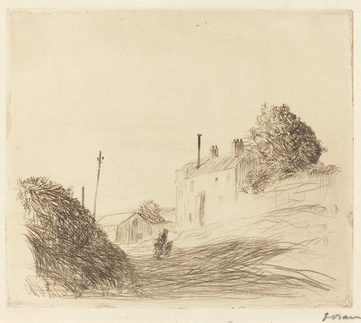 Veien til Rocquencourt av Jean Louis Forain