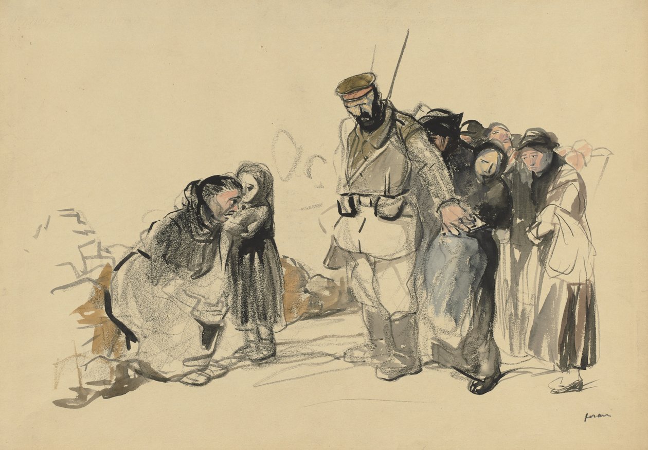Slaveriet i nord, fjerde kvartal 1800-tallet eller første tredje 1900-tallet. av Jean Louis Forain