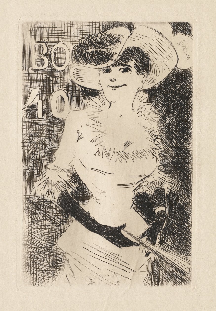 The Walker av Jean-Louis Forain