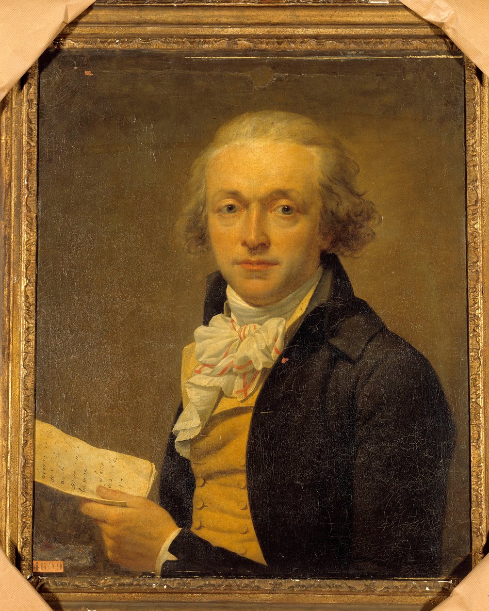 Portrett av Joseph Delaunay (1746 - 1794) var medlem av nasjonalforsamlingen og konvensjonen. Maleri av Jean Louis Laneuville (1748-1826) av Jean Louis Laneuville