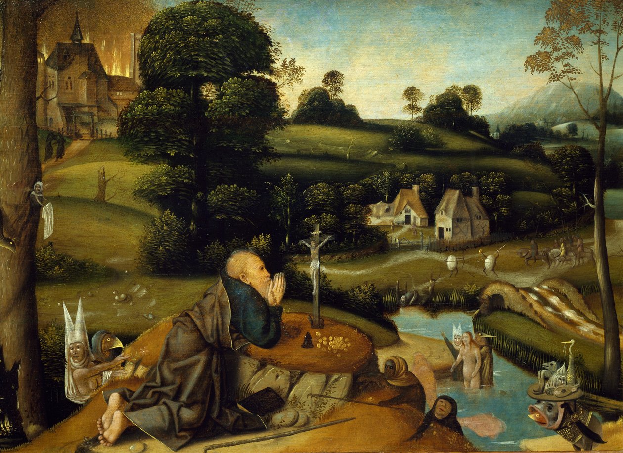 Temptation of St Anthony, av Jan Mandyn (cirka 1500-1560) av Jean Mandyn