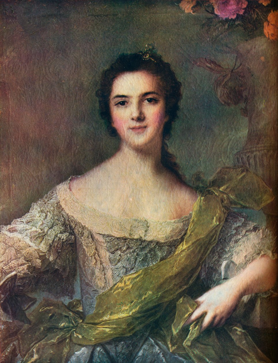 Lady Victory, 1748 av Jean Marc Nattier