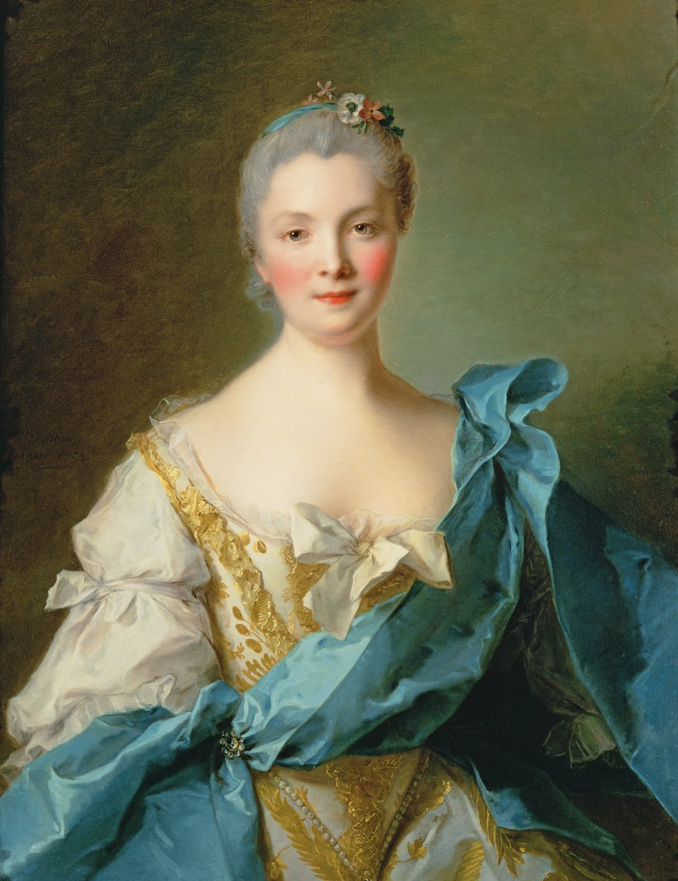 Dame av porten av Jean Marc Nattier