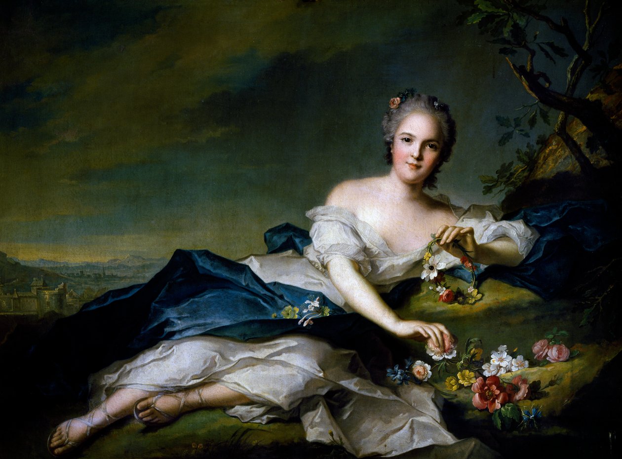Portrett av Henrietta Maria av Frankrike (Paris av Jean Marc Nattier