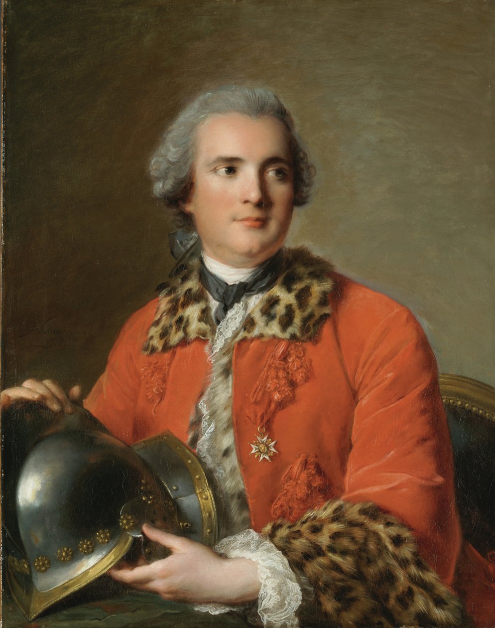 Portrett av Jean-Victor de Rochechouart de Mortemart 1712-1771, 1756 av Jean Marc Nattier