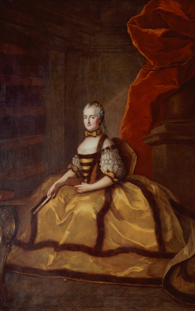 Portrett av Madame Louise av Frankrike (1737-87) av Jean Marc Nattier