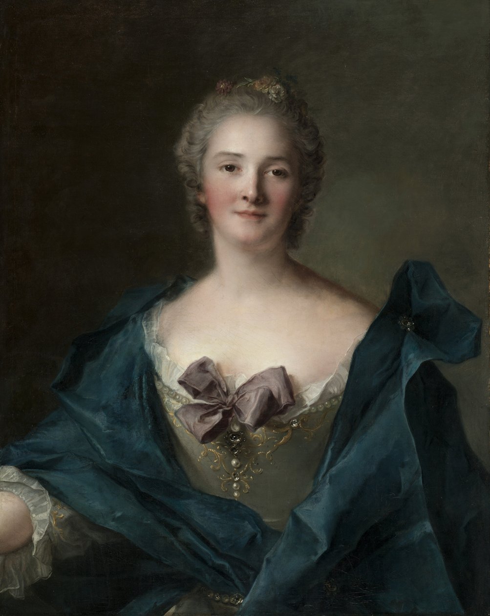 Portrett av en kvinne, ca. 1748 av Jean Marc Nattier