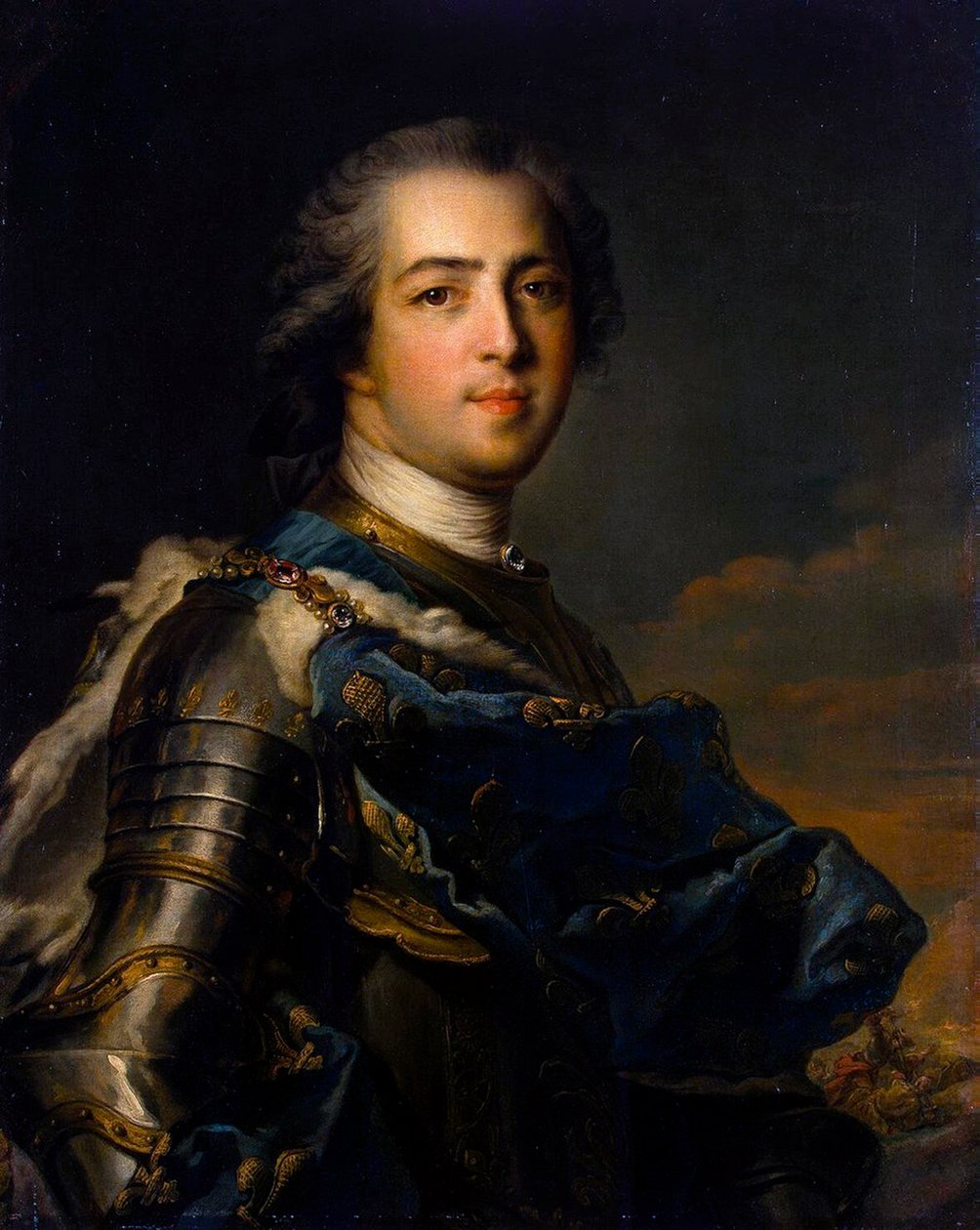 Portrett av kong Ludvig XV