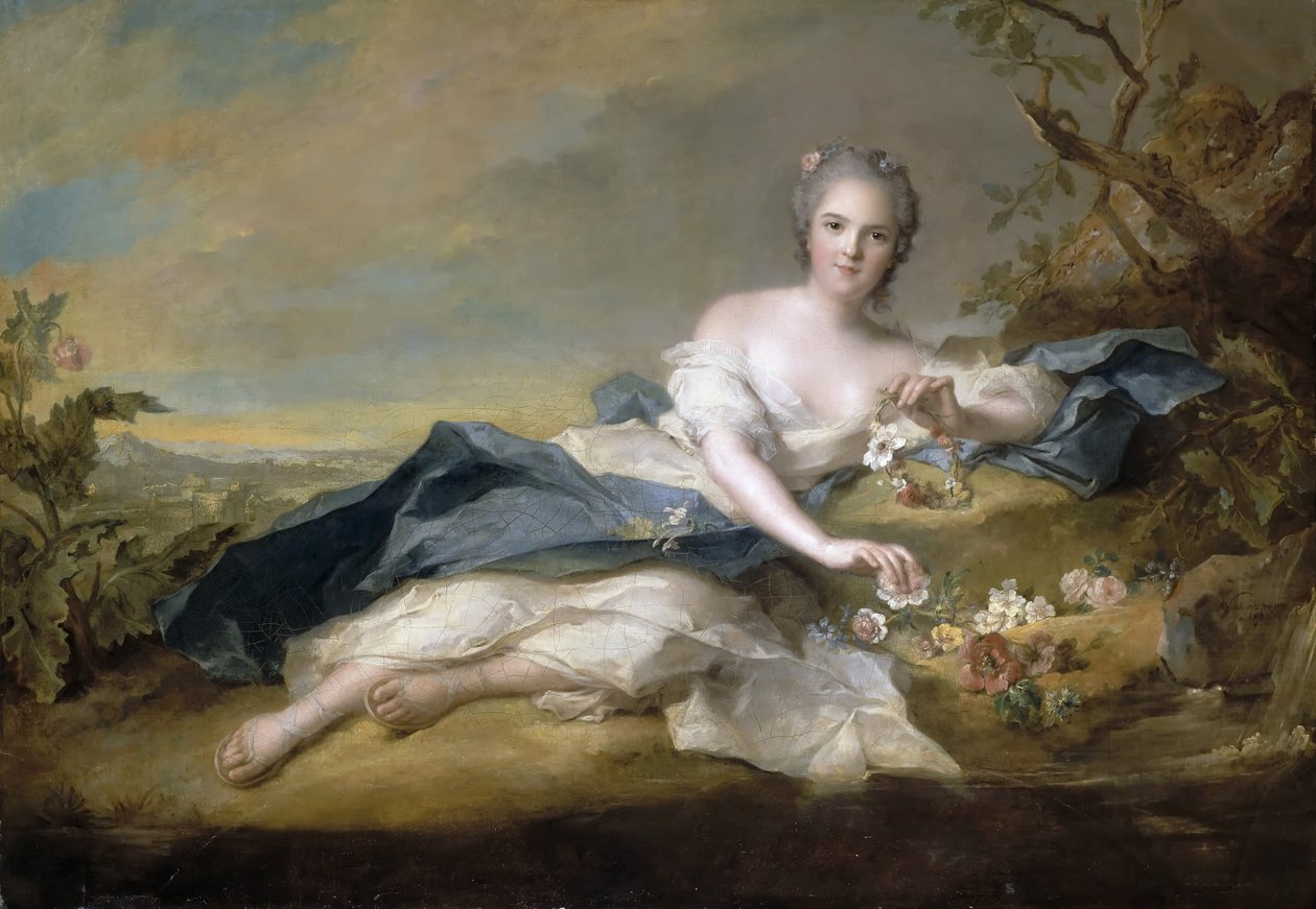 Prinsesse Anne Henriette av Frankrike 1727-1752 av Jean Marc Nattier