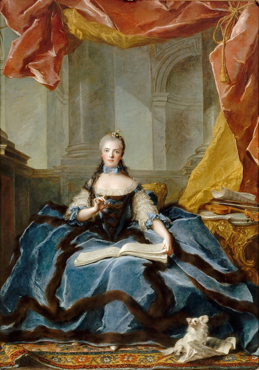 Prinsesse Marie Adelaide av Frankrike 1732-1800 av Jean Marc Nattier