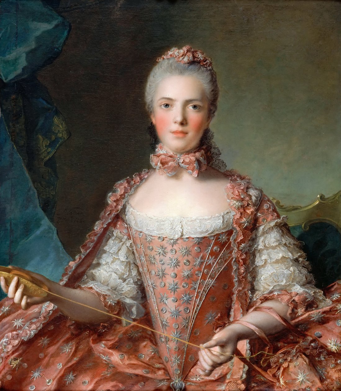Prinsesse Marie Adelaide av Frankrike 1732-1800 av Jean Marc Nattier