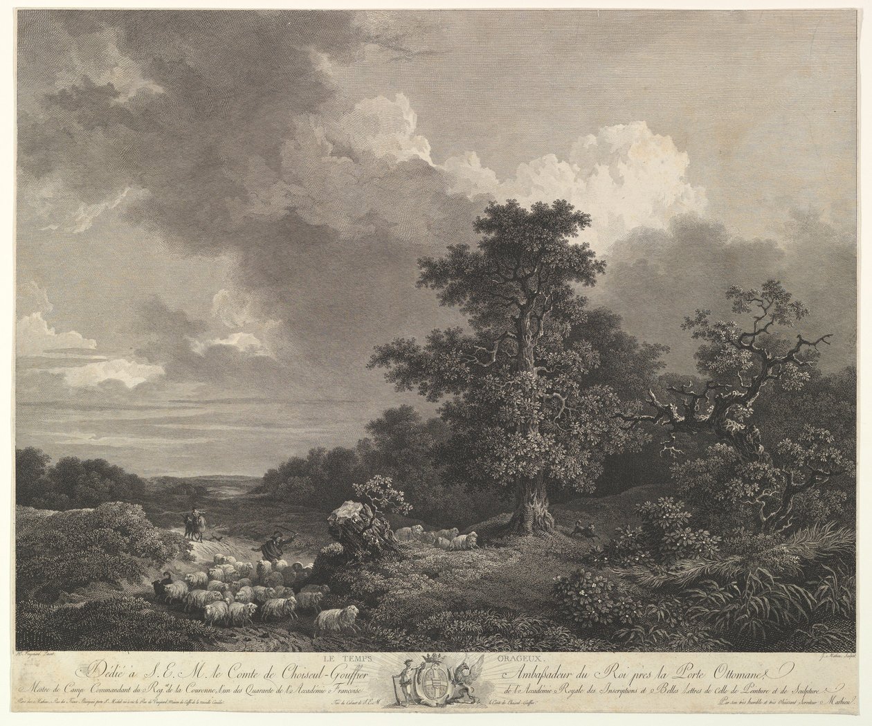 Stormfullt vær.nd av Jean Mathieu