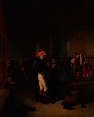 Innveiing på Longchamps av Jean Maxime Claude