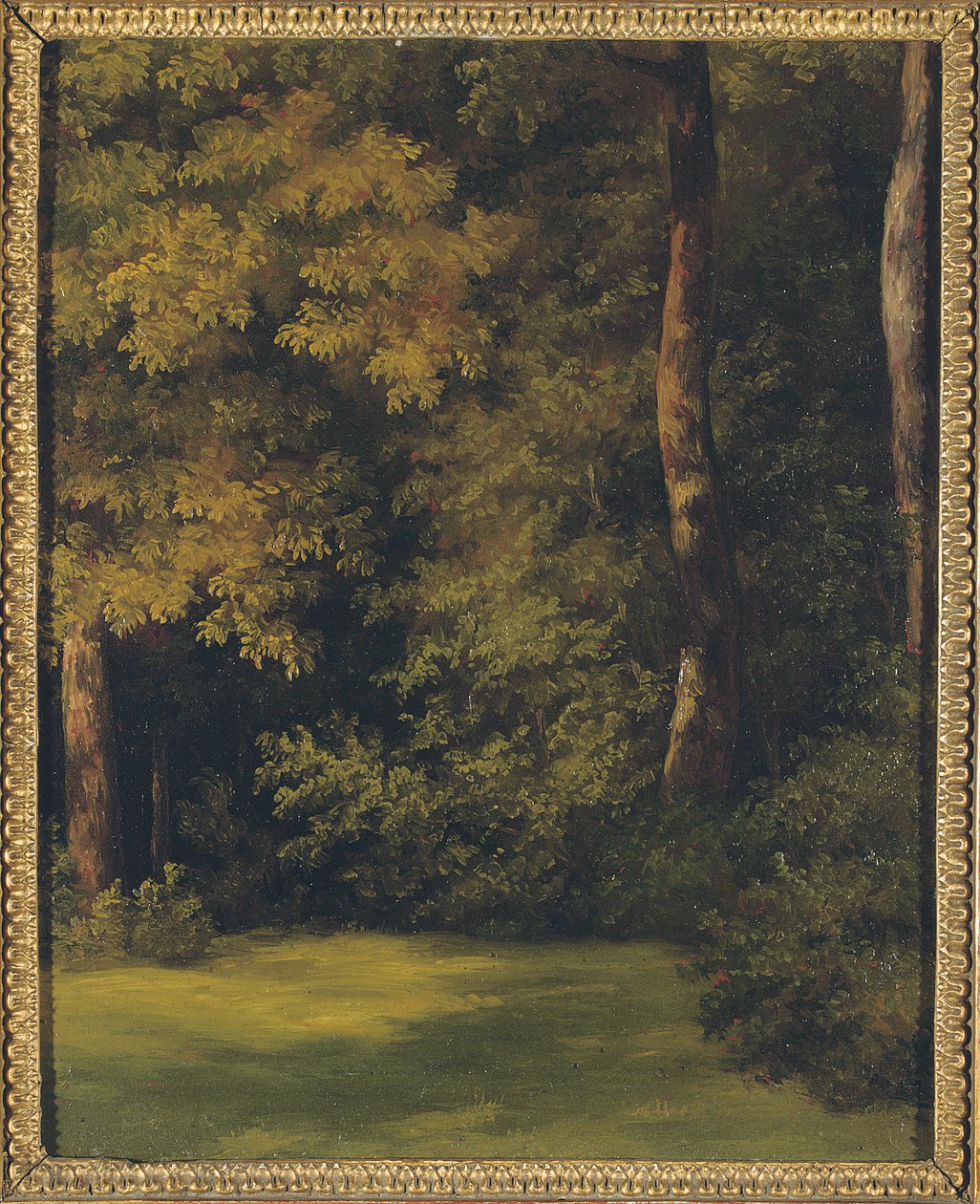 En skogsrydning, 1840 av Jean Michel Cels