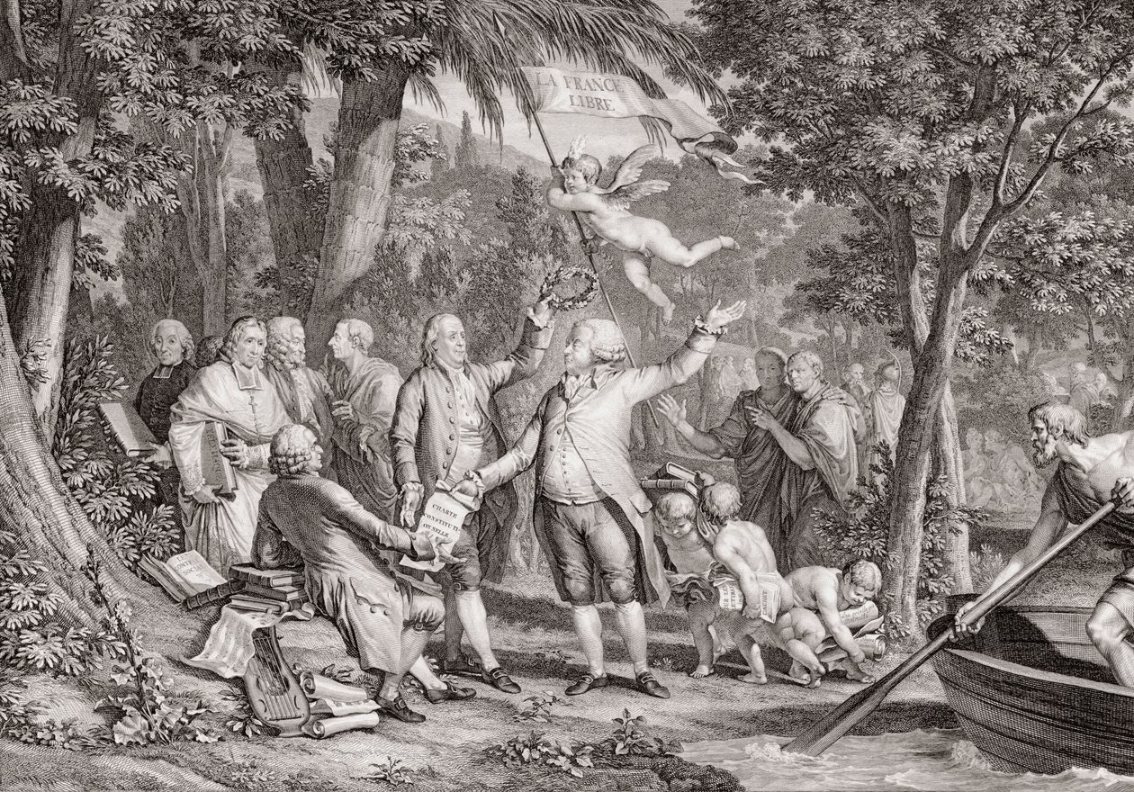 Mirabeau (Honore Gabriel Riqueti, Count of Mirabeau av Jean Michel the Younger Moreau