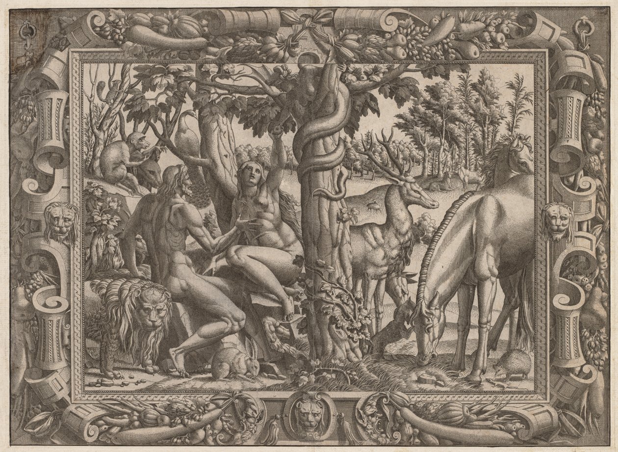 Evas fristelse av Jean Mignon