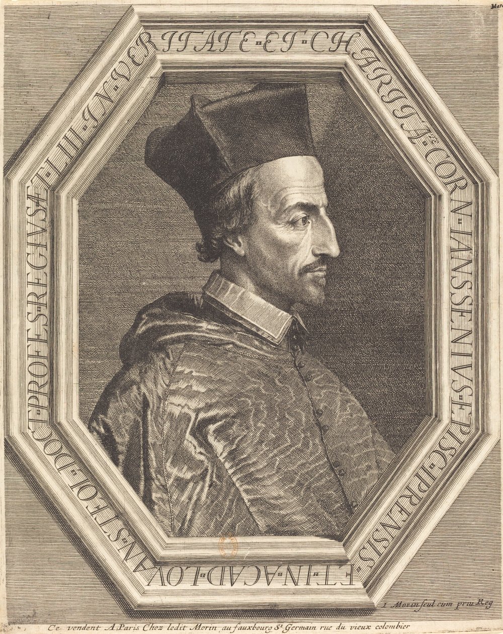 Corneille Jansenius, biskop av Ypres av Jean Morin