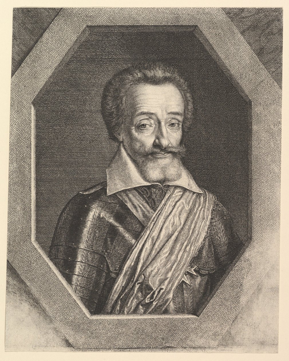 Henri IV, konge av Frankrike. av Jean Morin