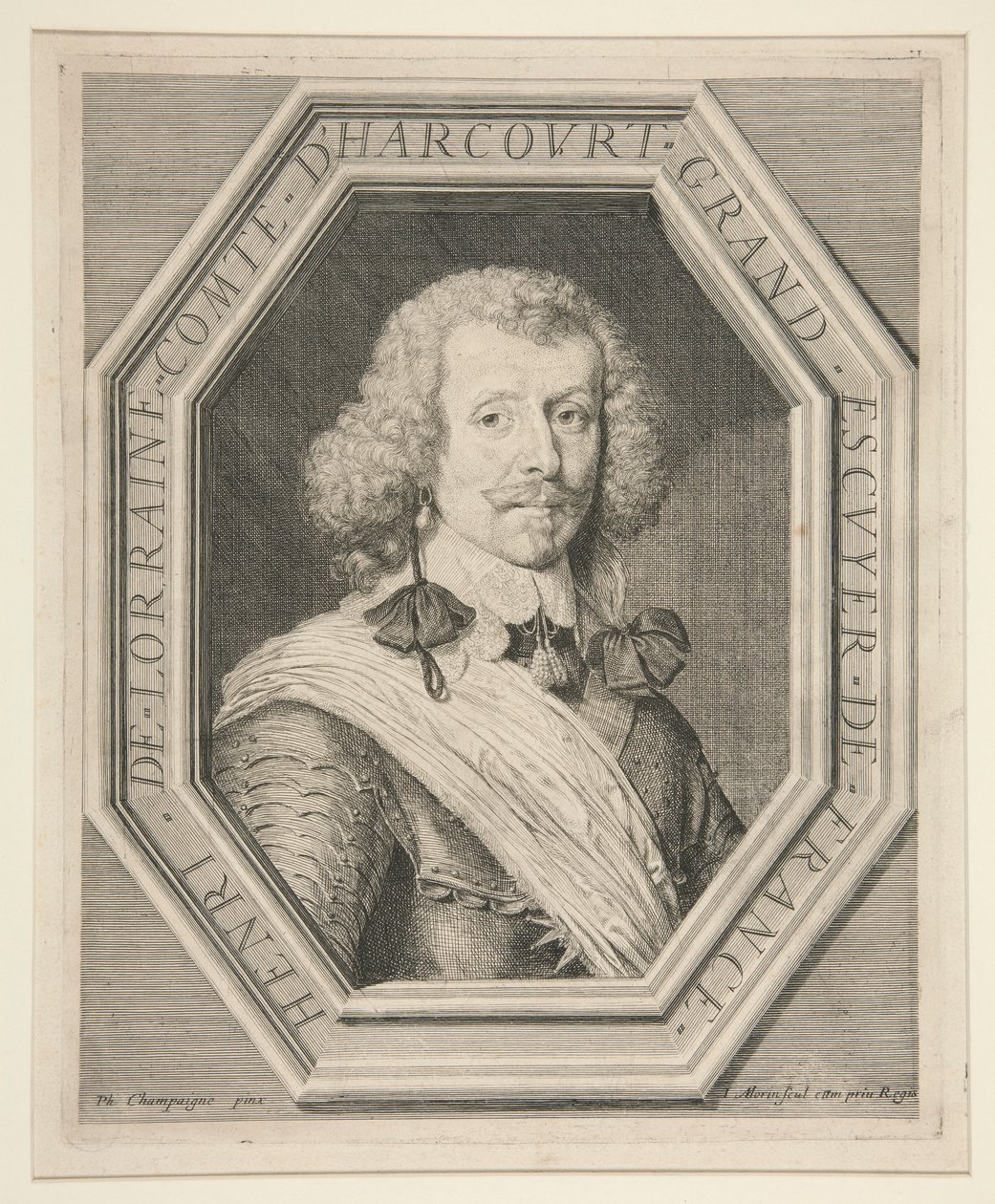 Henri de Lorraine, greve av Harcourt, kalt Cadet la Perle (1601-1666) av Jean Morin