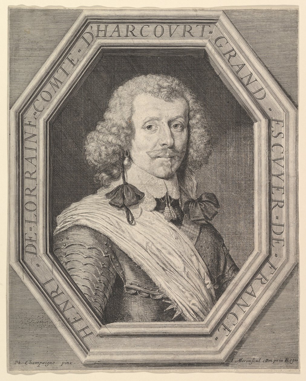 Henry av Lorraine, grev av Harcourt. av Jean Morin