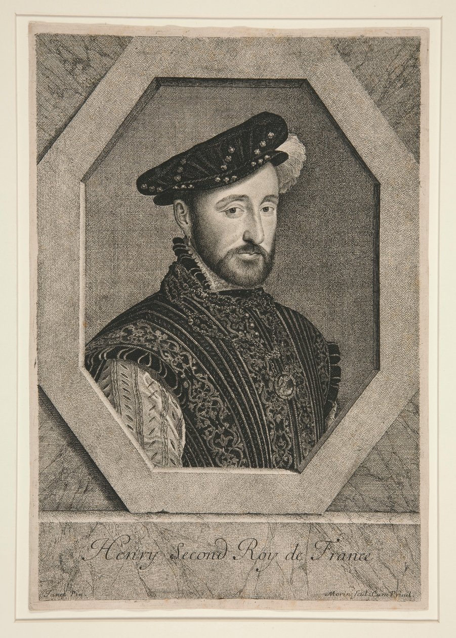 Henrik II, konge av Frankrike (1519–1559) av Jean Morin