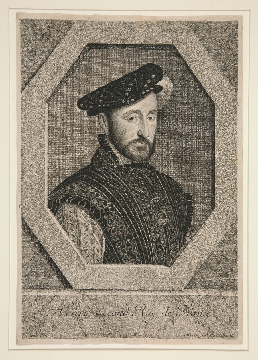 Henrik II, konge av Frankrike (1519-1559) av Jean Morin