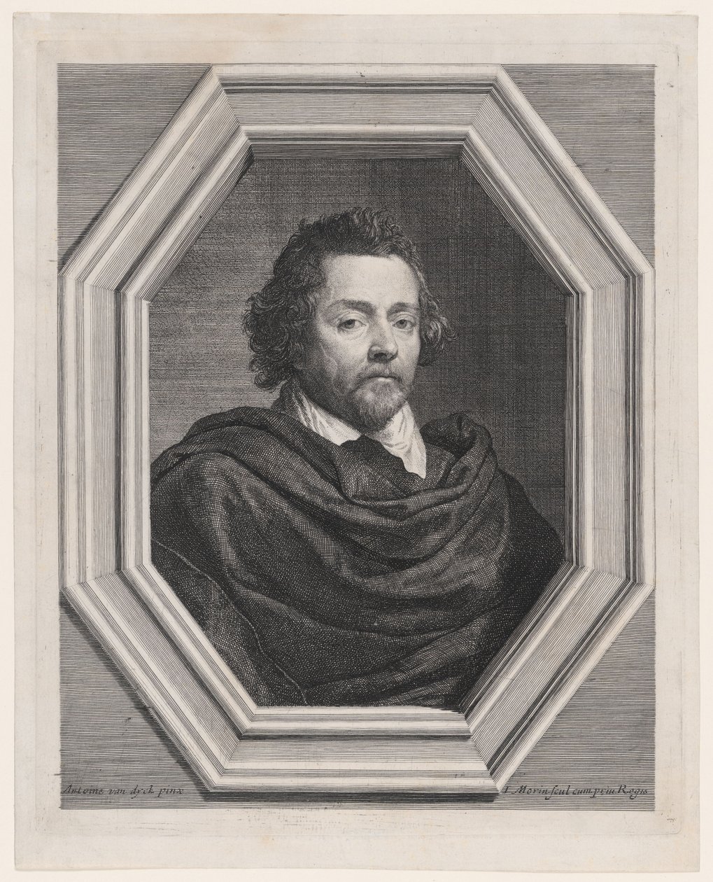 Jan Baptist Christijn, sønn av Spanias konges fullmektig, baron av Meerbeck (1630-1690) av Jean Morin