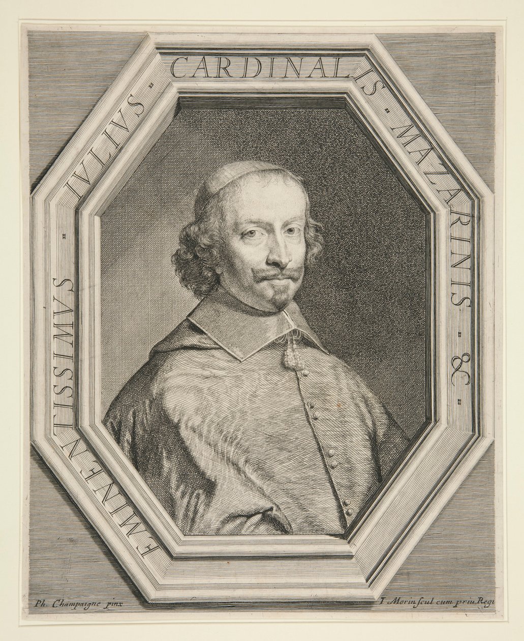 Kardinal Mazarin av Jean Morin