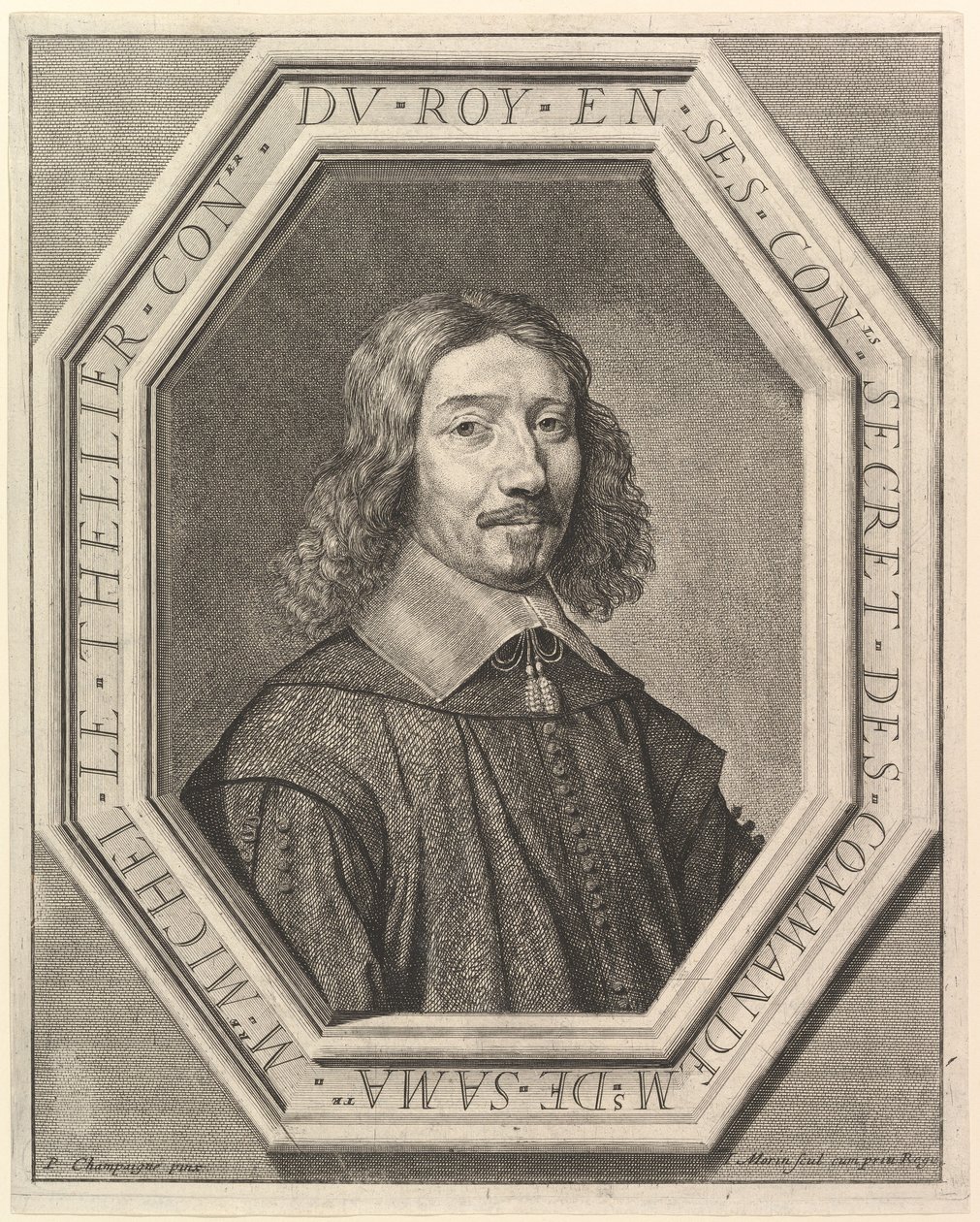 Michel Le Tellier rådgiver for kongen. av Jean Morin