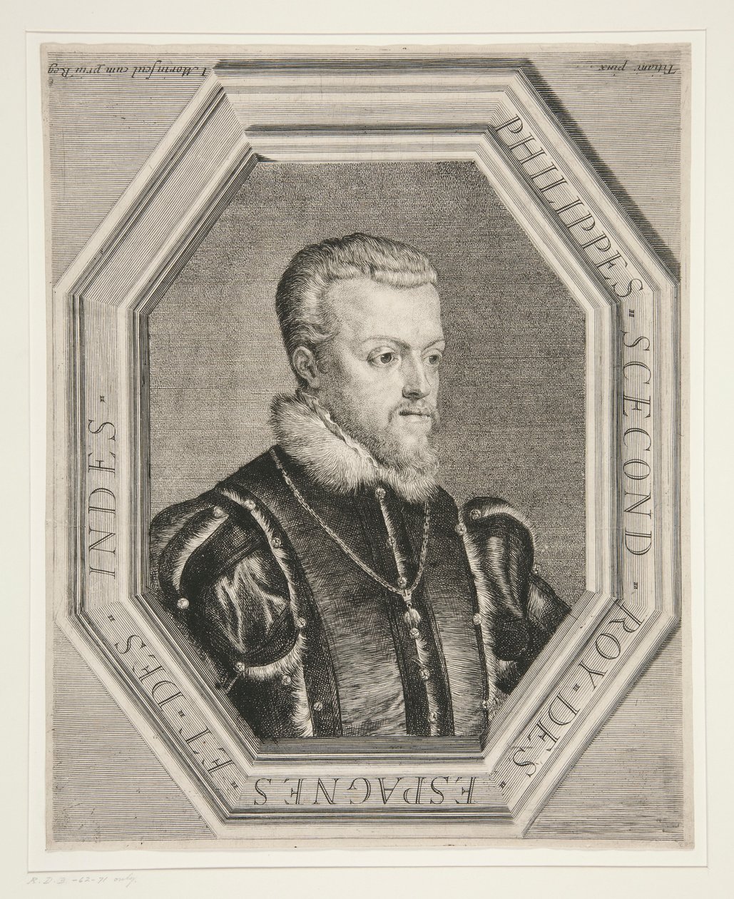 Filip II av Spania av Jean Morin