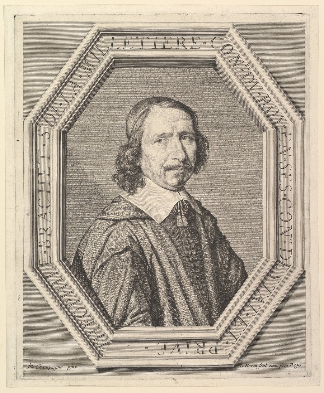 Theophile Brachet de la Milletiere, rådgiver for kongen. av Jean Morin