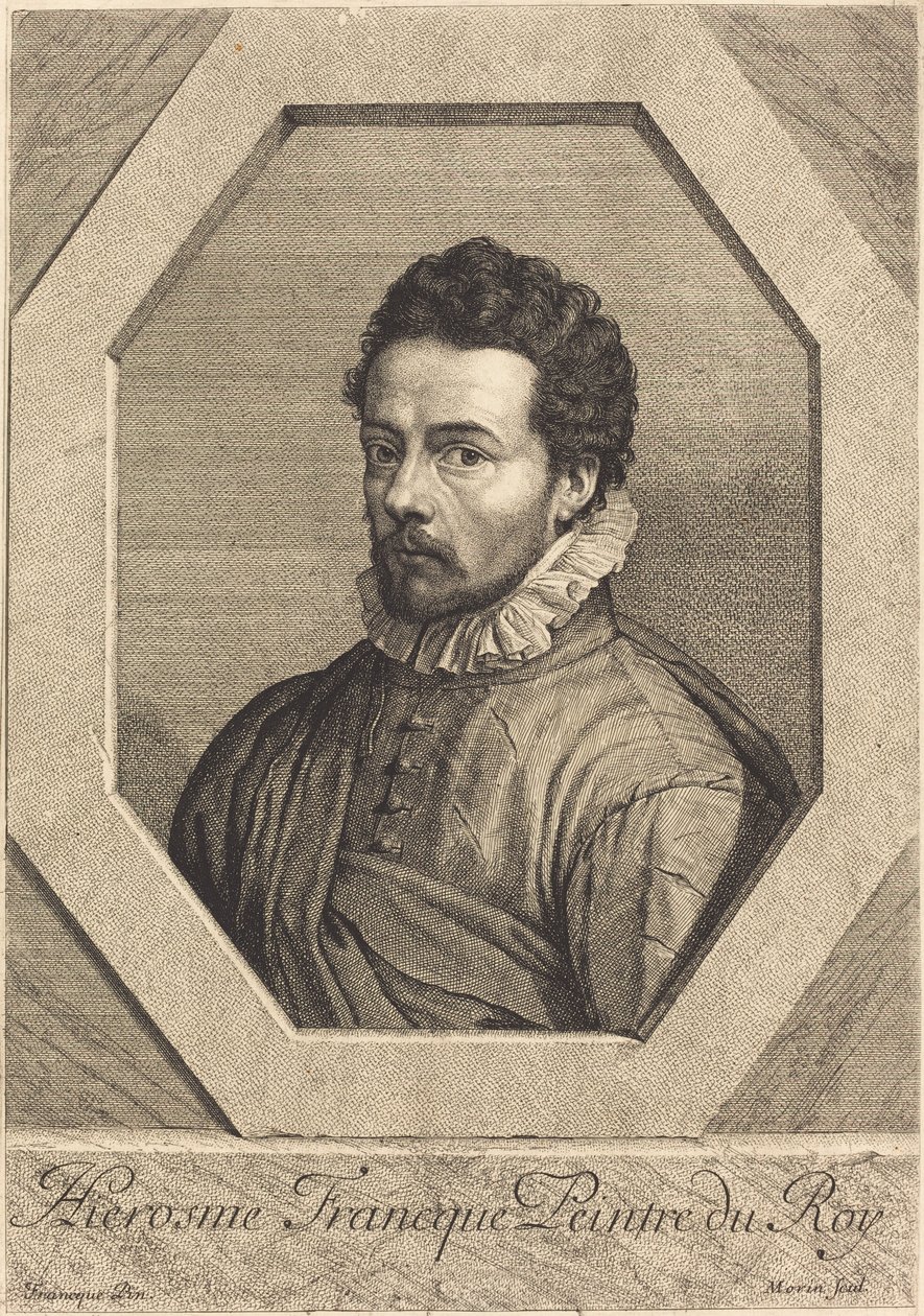 Jerome Franck av Jean Morin, after Jerome Franken