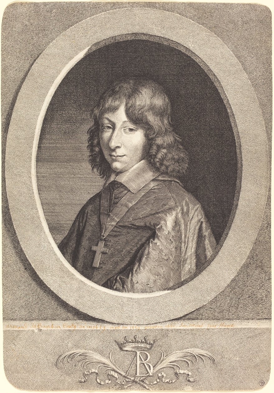 Armand de Bourbon-Conti av Jean Morin after Justus van Verus
