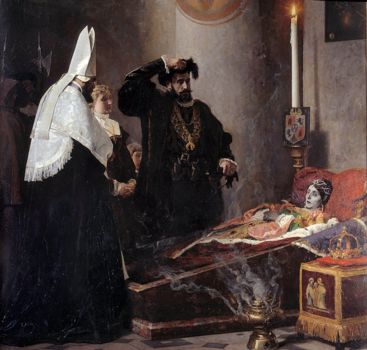 Francois Borgia (San Francisco de Borja av Jean Paul Laurens