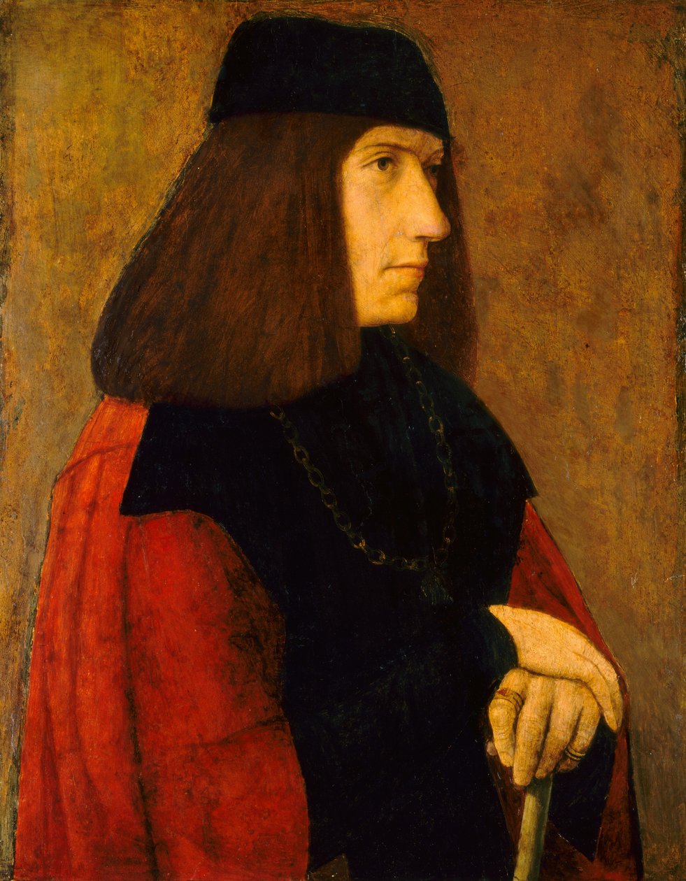 A Knight of the Golden Fleece, ca. 1495. av Jean Perreal