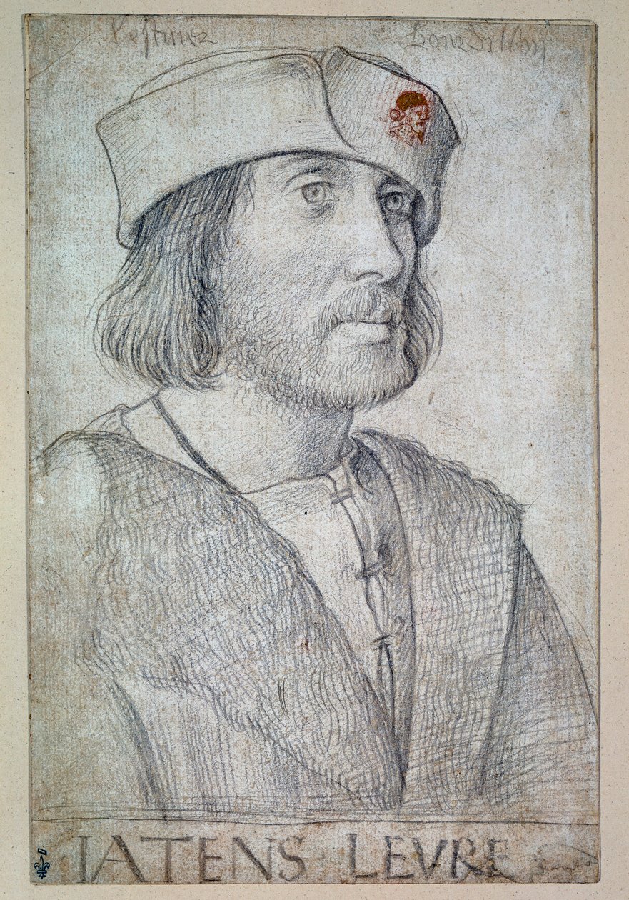 Portrett av Philippe de la Platiere (1465-1499), fogd og kaptein i Nantes med kallenavnet 