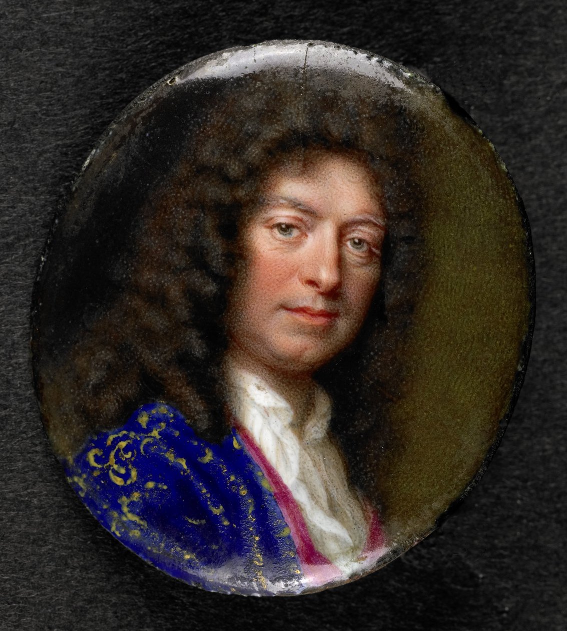 Portrett av en mann av Jean Petitot (le vieux) (attributed to)
