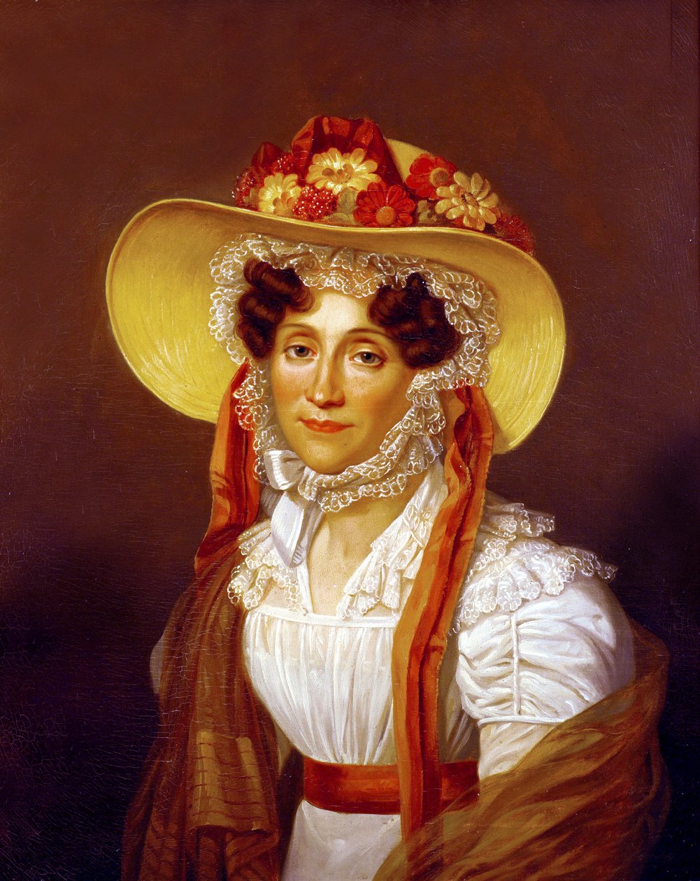 Prinsesse Louise-Marie Adelaide Eugenie d'Orleans av Jean Pierre (1806 1839) Decreuse