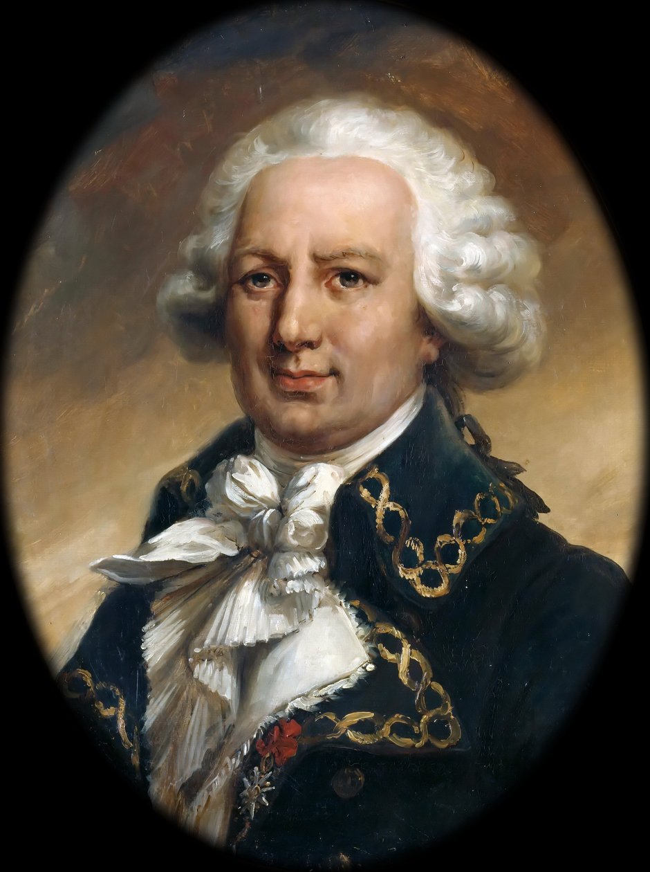 Louis-Antoine de Bougainville 1729-1811 av Jean Pierre Franque