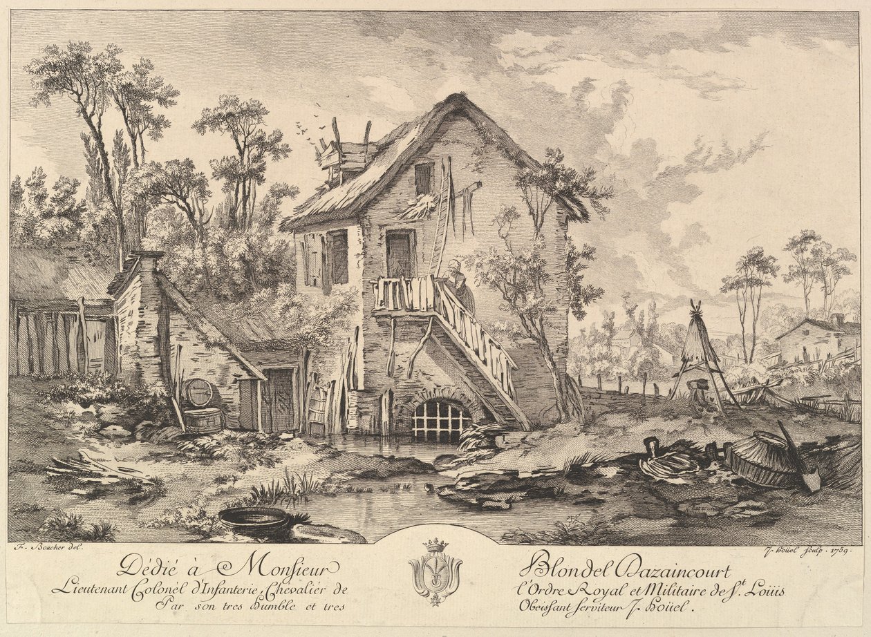 Landskap, 1759. av Jean Pierre Houel