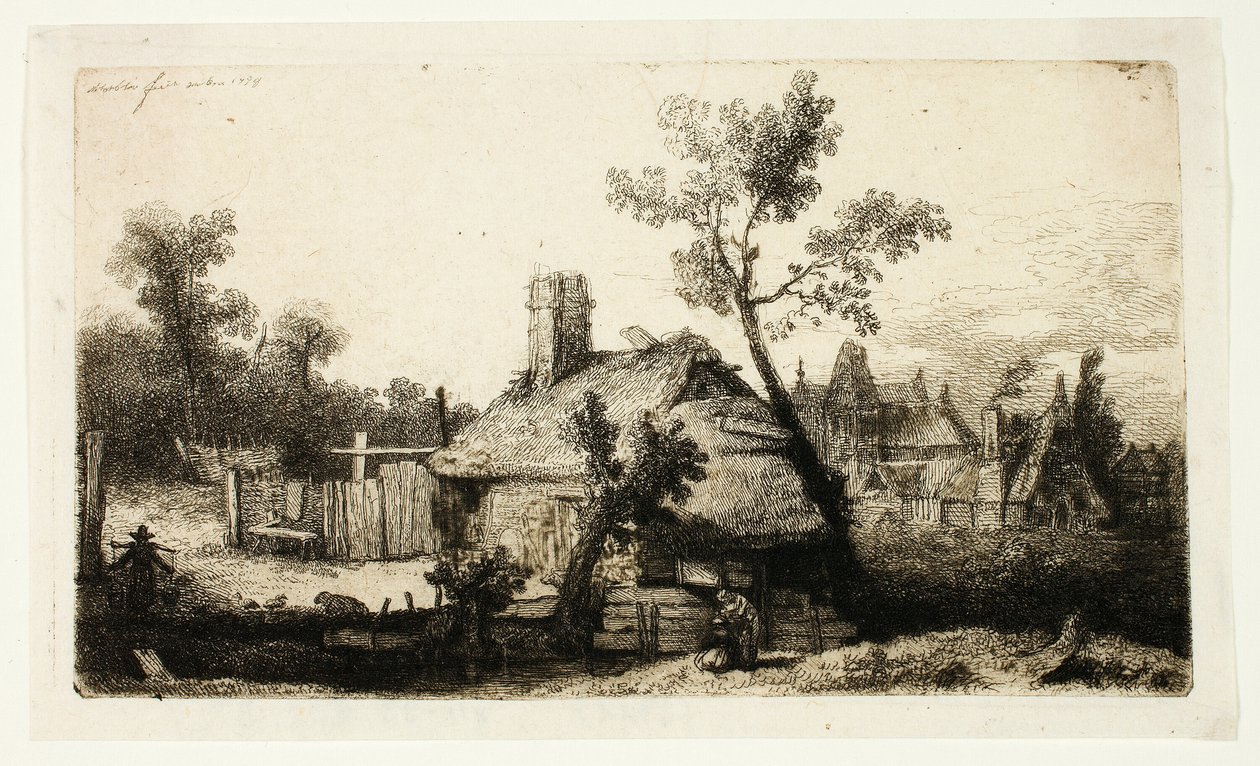 Landsbyen av Jean Pierre Norblin de La Gourdaine