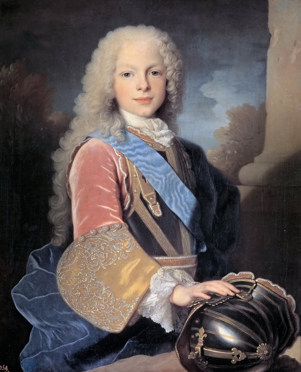 Portrett av Ferdinand VI av Spania 1713-1759, 1725. av Jean Ranc