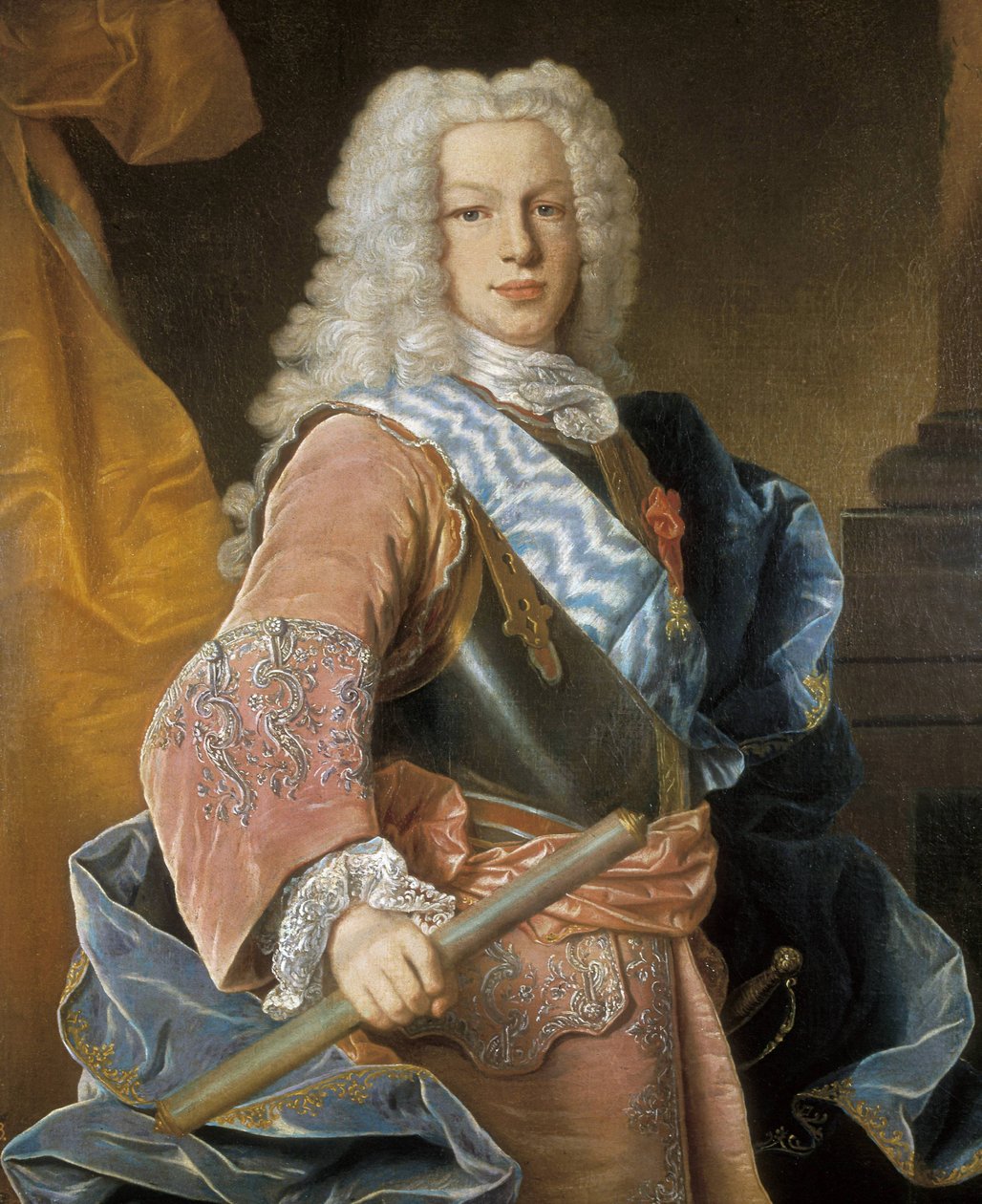 Portrett av Fernando VI. ca. 1734 (olje på lerret) av Jean Ranc