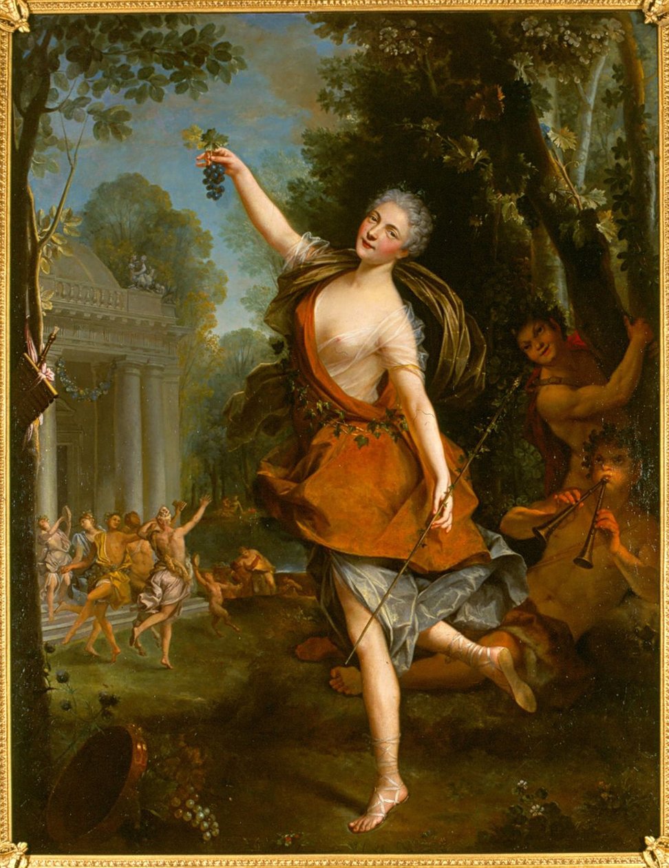 Françoise Prévost som Philomèle i operaen av Louis Lacoste av Jean Raoux