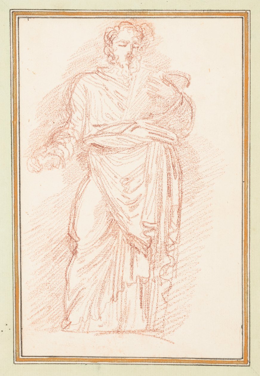 Robust figur med knyting rundt midjen av Jean Robert Ango