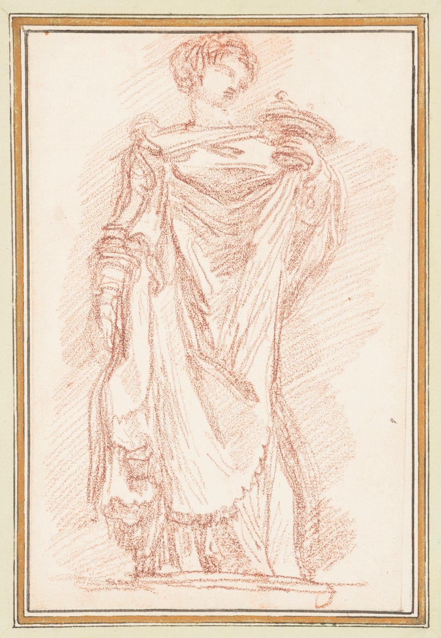 Stående mannsfigur i chiton av Jean Robert Ango