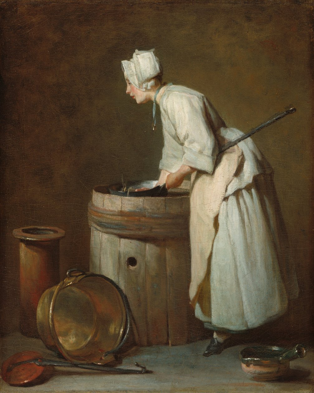 Hushjelpen av Jean Baptiste Simeon Chardin