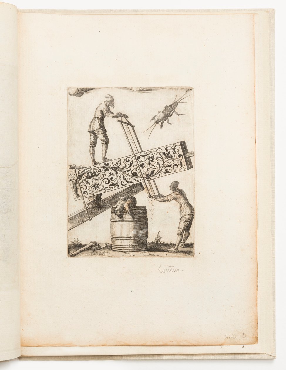 Plate 2, fra If You See Anything Better (A Suite of Blackwork Designs) av Jean Toutin