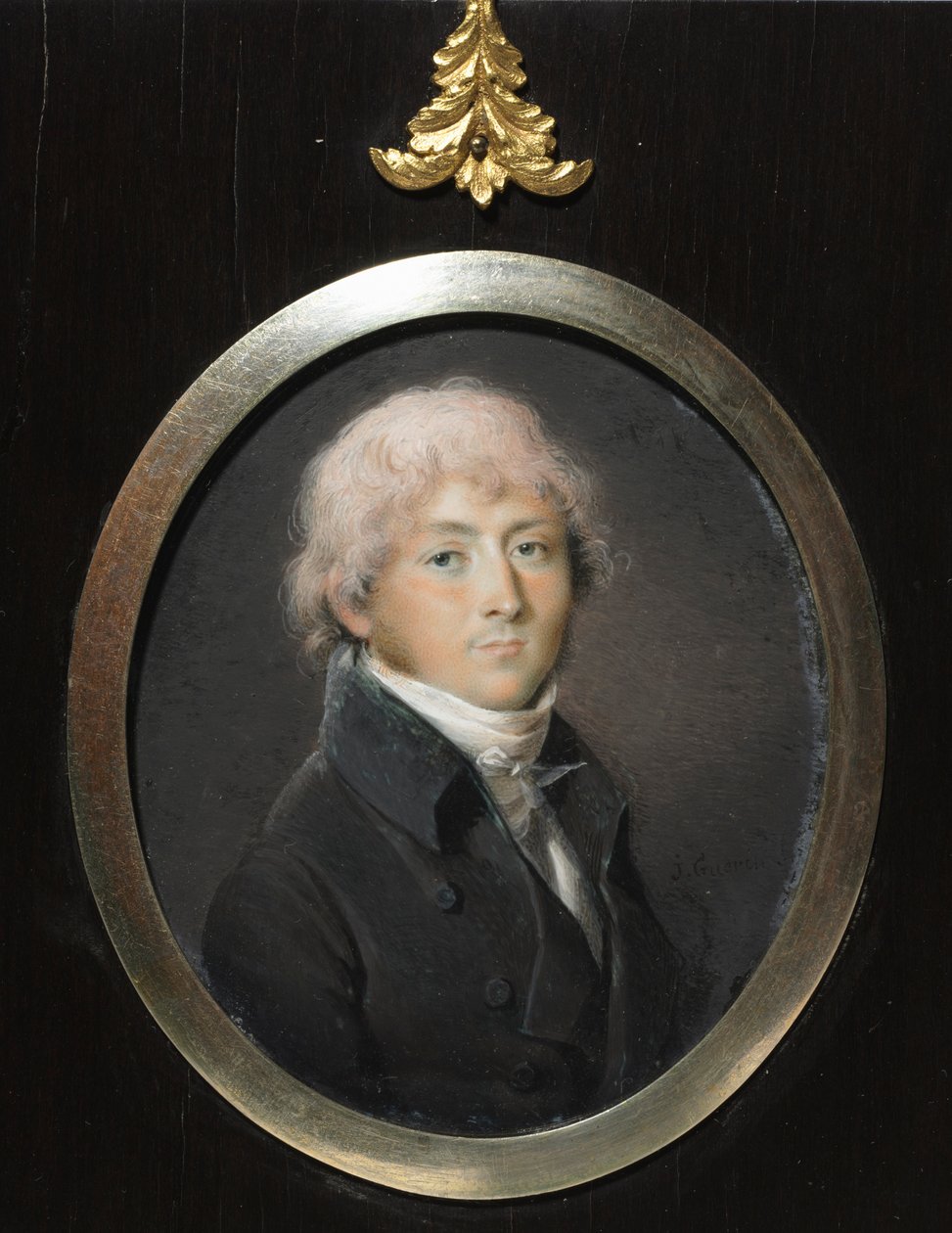 Portrett av en mann, 1800. av Jean Urbain Guerin