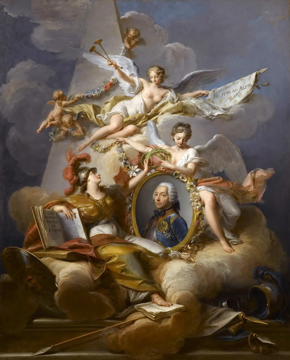 Charles Louis Auguste Fouquet, hertug av Belle-Isle 1684-1761 av Jean Valade